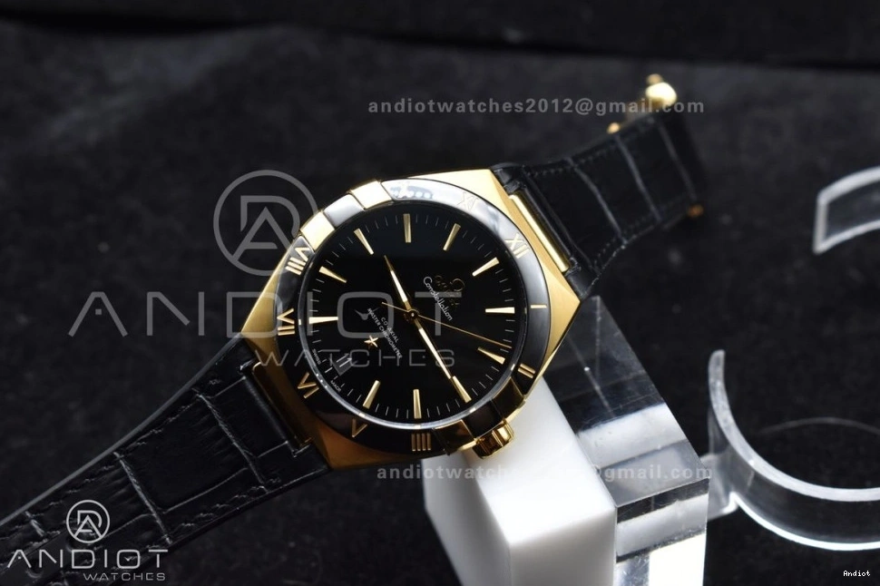 Black Constellation Black A8900 Gummy Black Clone 1:1 Strap Super on Edition VSF Dial YG Best Ceramic 0130